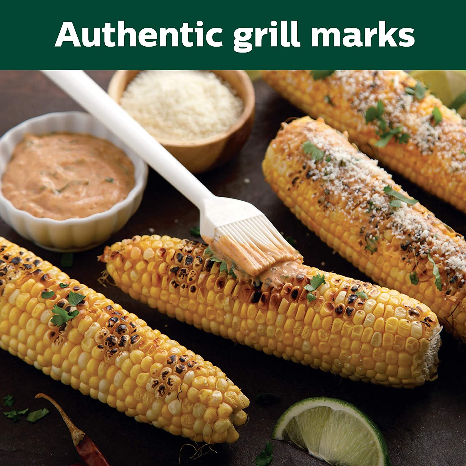 Philips Kitchen Appliances HD6371/94 Philips Smokeless Indoor BBQ