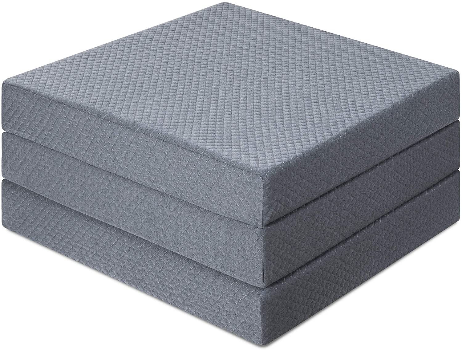 olee sleep topper tri-folding memory foam mattress